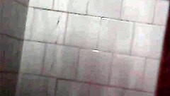 Hey, I secretly filmed my aunt taking a bath, what a sneaky voyeur moment!