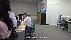 Female-Dominated Academy And Company With Asian Teacher Domination And Messy Handjobs!