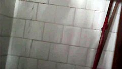 Hey, I secretly filmed my aunt taking a bath, what a sneaky voyeur moment!