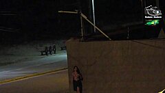 Beach Security Camera Catches Couple