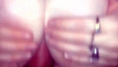 i get to enjoy titfucking these huge natural tits! homemade milf wife and stepsister inlaw action