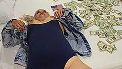 in this narrative, my blonde american slut from the usa gets fucked for cash like a doll