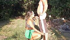 o safado me levou no mato e comeu meu cu... ahh, que delicia de pau grande no anal!