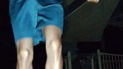 Amateur Athletic Brunette Explores Solo Workout Fantasy in Dorm with Uncle and Daddy Vibes, Looking Cute and Fit in USA Setting.