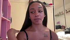 Lily Starfire gets oiled up in big ass ebony backstage action with young pornstar tits 😏