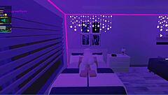 the big ass babe bounced her enormous curves on the massive cock in roblox style