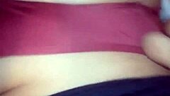 Colombian big ass babe in homemade video as a cute fat latina bride with natural tits craves constant sex all day