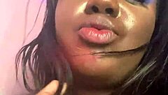 Beautiful babe reveals her pretty pussy in solo casting interview