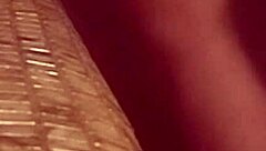 Amateur latina wife gets hard fucked in the sauna with moans and quickie orgasm handjob