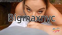 Outside quickie with BigMaxNYC turns into deepthroat blowjob and intense fucking session