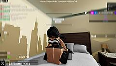 I hooked up with a follower and we went at it intensely for a full hour