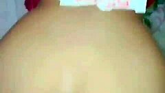 Arab Wife Shows Off Her Sexy Hot Big Ass in Wild Action!