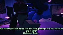 In this casual roleplay, a goblin ends up seduced by that slutty elf. Featuring ranoya1 in rough anal creampie action.