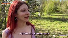 They slipped away for intense outdoor fucking whenever alone.