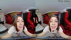 vrlatina pretty latina in sexy lingerie teases for pov reality sex experience