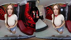 vrlatina pretty latina in sexy lingerie teases for pov reality sex experience