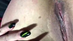 Hey, check out this babe fingering her pussy and getting that anal gape wide open