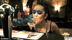 Breaking the quiet with big ass anal play using dildo toys for femdom gaping action 😈