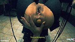 Breaking the quiet with big ass anal play using dildo toys for femdom gaping action 😈