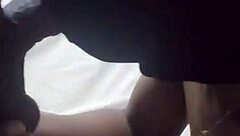 Taking That Chocolate Stick All In During Outdoor Amateur Session!