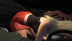 I love how Franklin picks up another hooker in GTA 5 for some quick service in the game