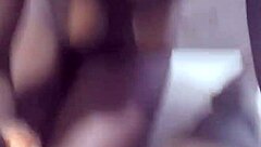 Taking That Chocolate Stick All In During Outdoor Amateur Session!