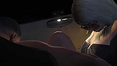 I love how Franklin picks up another hooker in GTA 5 for some quick service in the game