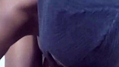 Taking That Chocolate Stick All In During Outdoor Amateur Session!