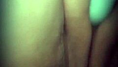 so this bbw gets caught in a wild solo session, pulling together a compilation of her dirtiest masturbation moments with toys and shaved pussy.