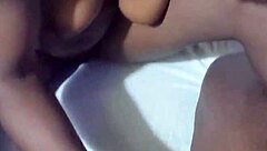 Taking That Chocolate Stick All In During Outdoor Amateur Session!