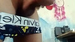 Male masturbation session