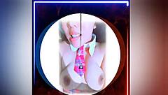 stepdaughter with shaved tight pussy begs old stepfather for rough cowgirl riding until he cums on her face in homemade video