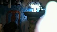 Male masturbation session