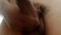 Male masturbation session