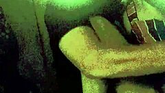 Beautiful blonde wife gives cute blowjob with big tits exposed