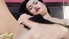 thaitwentybabe painted her fingernails with care, then turned her attention to pleasuring her wet pussy intimately.