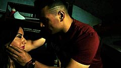 uh i saved this big boobs brunette and then we fucked