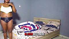 Oloshoboyfriend noticed she wanted something specific from him, leading to an intimate first-time encounter.