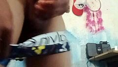 Male masturbation session