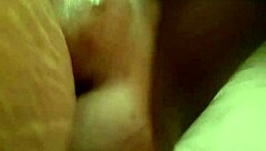 In this narrative, step daddy fucks his dirty stepdaughter rough with big cock behind wife's back, including doggystyle, missionary, and cumshot facial in homemade lingerie scene