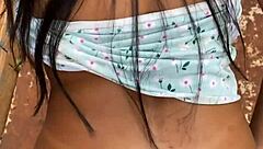 hey, you wanna watch this brazilian latina get it on behind the wall in the favela?