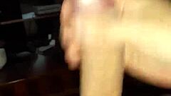 uhh i'm just stroking my cock watching this hot tranny vid