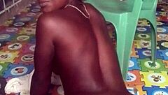 what's wilder than a crazy bitch twerking naked and fucking her big dildo in ass and pussy?