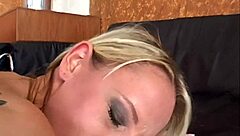 Carmelita Bends Over To Swallow A Big Cock While One Is Rammed In Her Ass!