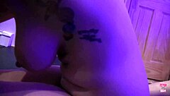 Why Do These Two Horny Tattooed Bitches Dive Into BDSM After Foot Worship, Licking Pussy And Strapon Action?