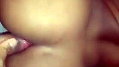 the narrative unfolds with a latina amateur in lingerie engaging in deepthroat and blowbang action