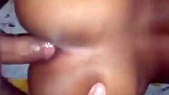 the narrative unfolds with a latina amateur in lingerie engaging in deepthroat and blowbang action