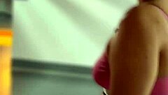 amateur heads to gym with buttplug in big ass for outdoor fetish fun. she gets home with wet pussy ready for anal action