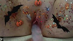 Halloween Pussy Solo Masturbation