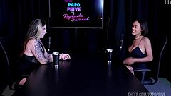 Alice, share your best moments in Papo Prive with Raphaela - part 3 on Sheer Red